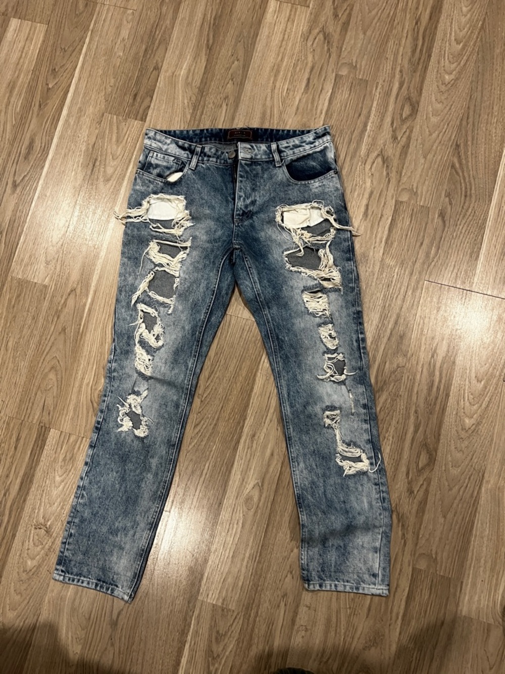 Distressed Jeans